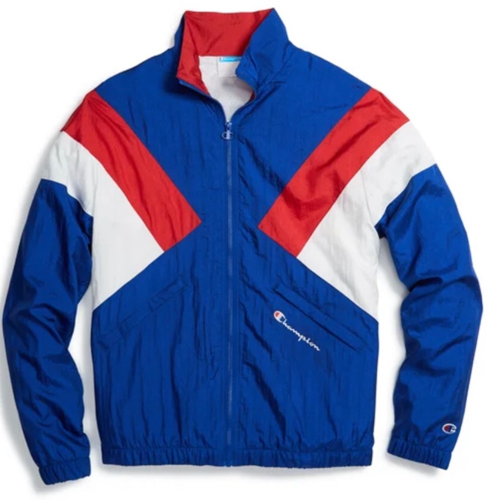 Champion Life Mens Nylon Warm up Jacket